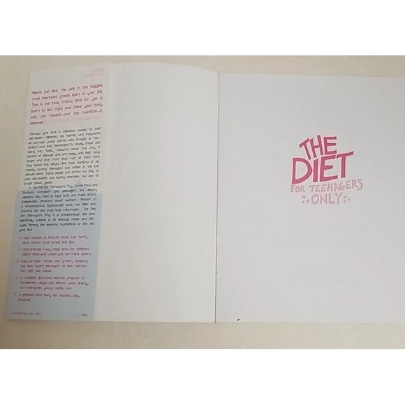 The Diet For Teenagers Only by Barbara Schroeder and Carrie Wiatt - Picture 3 of 4